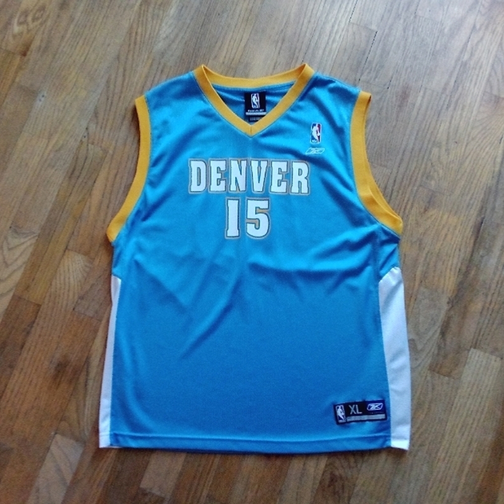 Vintage Reebok Denver Nuggets Carmelo Anthony Basketball Jersey Youth XL (18-20)